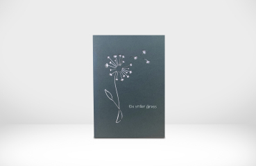 Trauerkarte 185 – Pusteblume – Ein stiller Gruss
